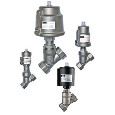 Picture for category Parker 2-Way, 1/2" Angle Seat Valves (BSP)