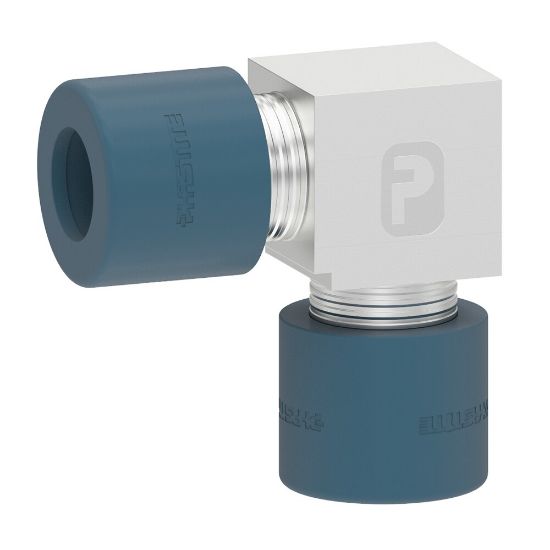 Picture of Phastite for Pipe Permanent Non-Welded Piping Connections - PH-16P-12P-E90-SS