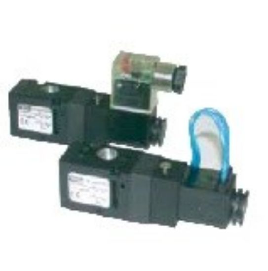 Picture of PHS320 / 510 / 520 /530 / 540- Pneumatic Single or Double 3 Port and 5 Port Pilot Solenoid Valves - PHS320S-02-220V-D