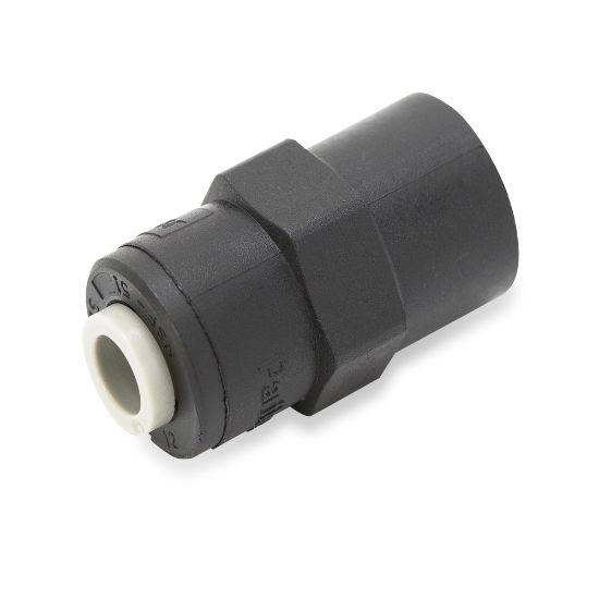 Picture of Push-to-Connect all plastic FDA compliant fitting, Parker TrueSeal - PPB6FC6-MG