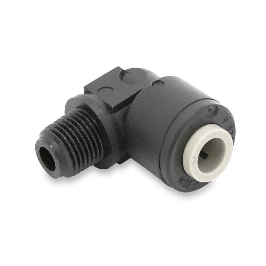 Picture of Push-to-Connect all plastic FDA compliant fitting, Parker TrueSeal - PPB6ME6-MG