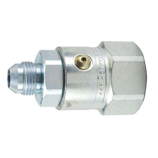 Picture of Hydraulic Inline & 90 Degree Elbow, High Pressure Swivels - PS Series - PS1210306-12-12