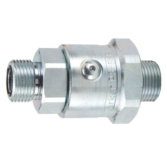 Picture of Hydraulic Inline & 90 Degree Elbow, High Pressure Swivels - PS Series - PS121JMJM-12-12