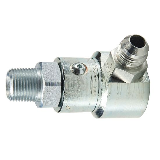 Picture of Hydraulic Inline & 90 Degree Elbow, High Pressure Swivels - PS Series - PS1290103-12-12Y