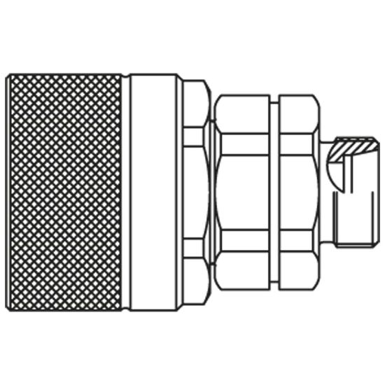 Picture of Screw-to-Connect Quick Coupling - Series QHPA - QHPA14-D6X4-C