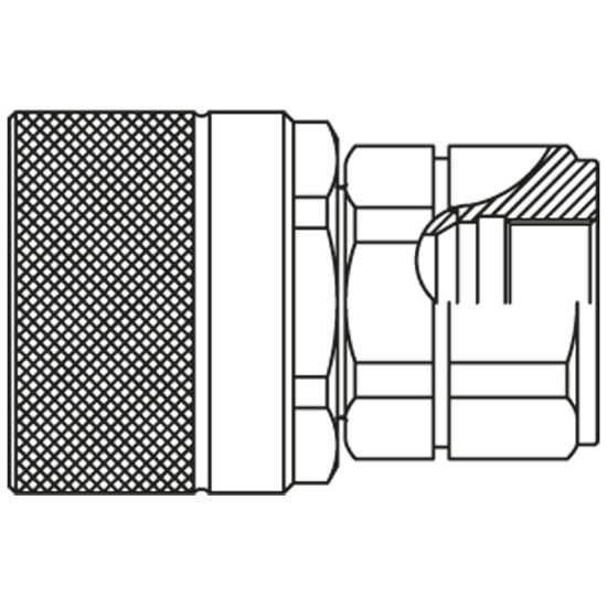 Picture of Screw-to-Connect Quick Coupling - Series QHPA - QHPA14-G4X4-C