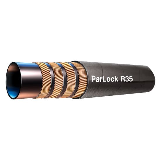 Picture of High Pressure ParLock Multispiral Hose - Exceeds ISO 3862 Type R13 – R35 – R35TC – RS35TC - R35-12