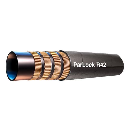 Picture of High-Pressure ParLock Multispiral Hoses ISO 3862 Type R15 - R42 - R42TC - R42ST - R42-16