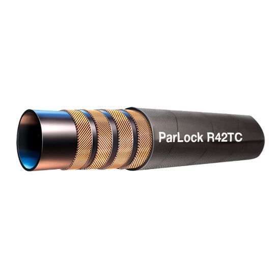 Picture of High-Pressure ParLock Multispiral Hoses ISO 3862 Type R15 - R42 - R42TC - R42ST - R42TC-20