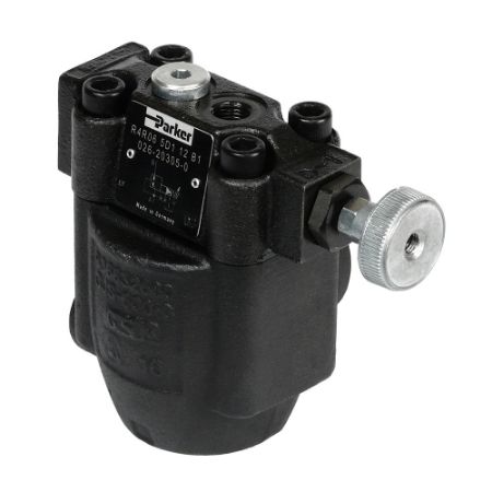 Picture for category Pilot Operated Pressure Reducing Valve, In-line Mounting - Series R4R / R4R*P2