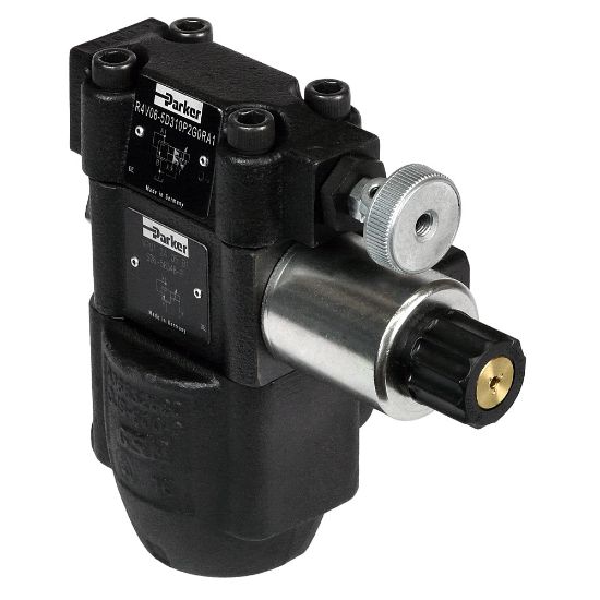 Picture of Pilot Operated Pressure Relief Valve, In-line Mounting - Series R4V / R4V*P2 - R4V06-5D510P2G0RA1