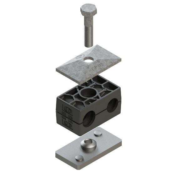 Picture of Clamps - Series B, Double Series (DIN 3015-3) - RBN1-321.3