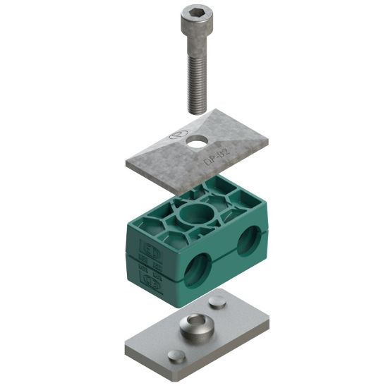 Picture of Clamps - Series B, Double Series (DIN 3015-3) - RBP3-106.4