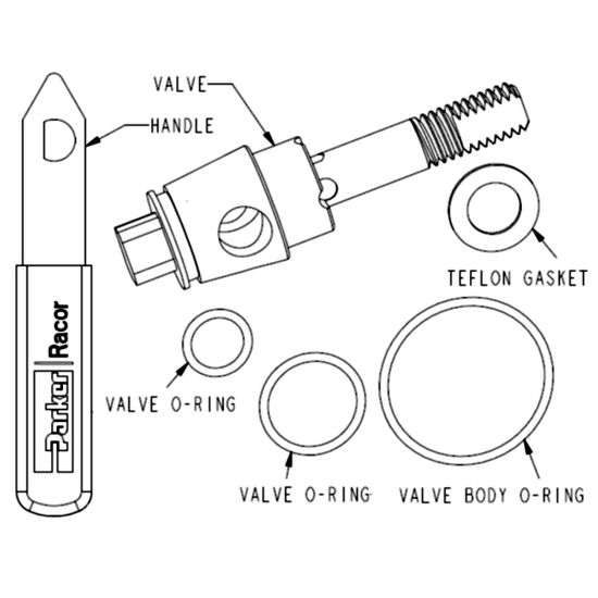 Picture of Replacement Parts and Kits  – Racor Turbine Series - RK15419