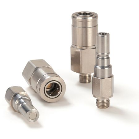 Picture for category Push-Pull Dry Break Quick Connect Coupling - Series RNS