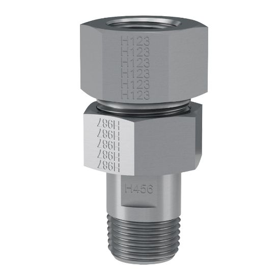 Picture of Swivel Gauge Adaptors - SG Series - SGS8M8RF3