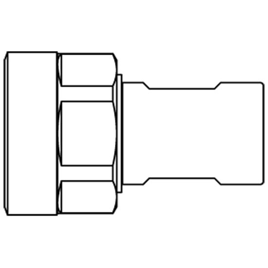 Picture of High Pressure Screw-to-Connect Quick Coupling - Parker Profile - Series SK - SK1010 R