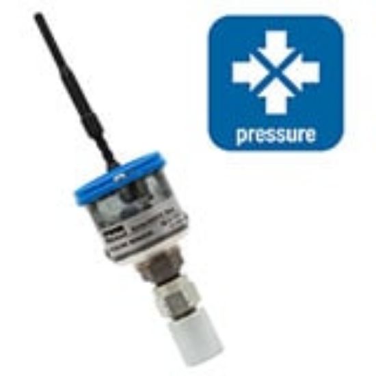 Picture of Wireless SensoNODE™Blue Sensors with Voice of the Machine™ Mobile App - Route-based Condition Monitoring - SNPT4-100-B-4MO-EMA