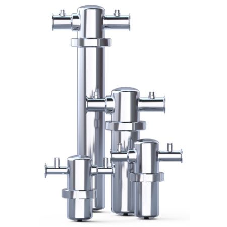 Picture for category TGE ATEX Approved Stainless Steel Filters for Technical and Industrial Gases - Clamp Connection