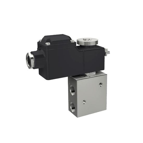 Picture of X Series poppet valves for critical Process control applications - U133X7196-496565N7