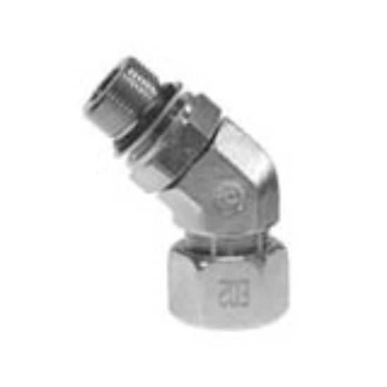 Picture of Ermeto DIN Locknut adjustable high pressure tube fittings - VEE20SMORCF