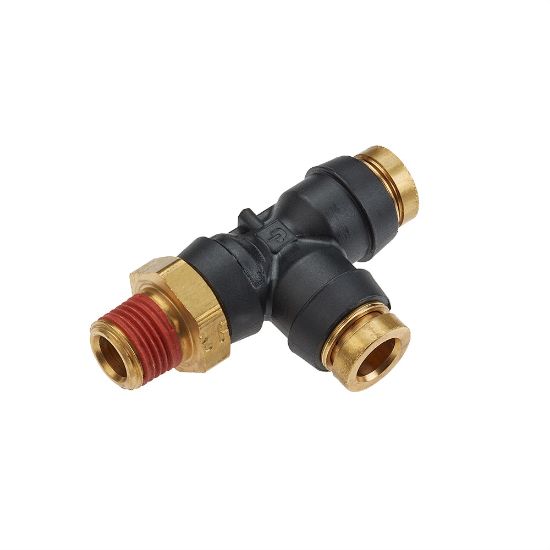 Picture of Air Brake D.O.T. composite & brass push-to-connect fittings - PTC & PTCR - VS371PTCR-8-4-8