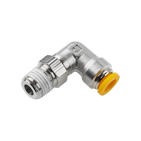 Picture of Push-to-Connect Nickel Plated Instant Fittings - Prestolok PLP Metal - W169PLP-6M-6R