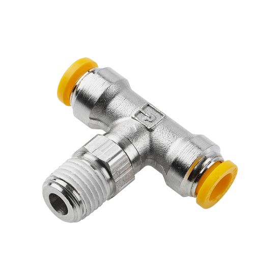 Picture of Push-to-Connect Nickel Plated Instant Fittings - Prestolok PLP Metal - W172PLP-12M-6R