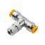 Picture of Push-to-Connect Nickel Plated Instant Fittings - Prestolok PLP Metal - W172PLP-12M-8R