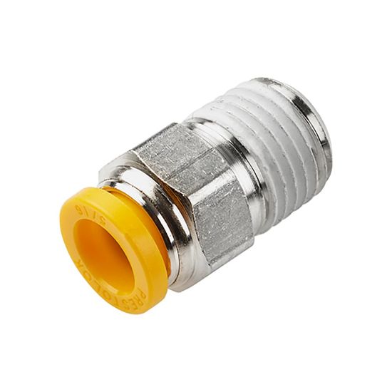 Picture of Push-to-Connect Nickel Plated Instant Fittings - Prestolok PLP Metal - W68PLP-8M-2R