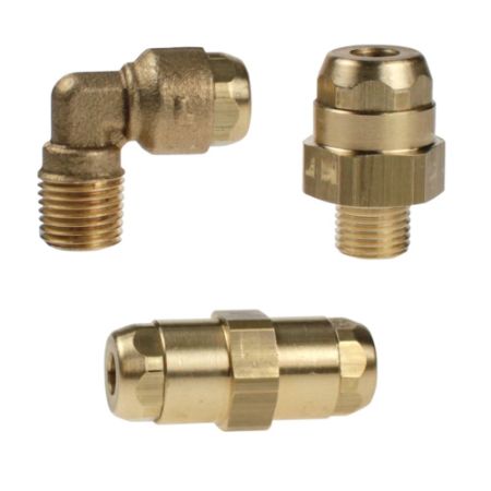 Picture for category Brass Push-In Fittings for Lubrication and Vacuum Systems - LF 6100