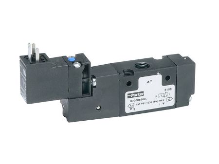 Picture for category B Series Single Solenoid 3-way 2-position Valve