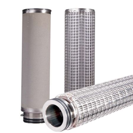 Picture for category Sintered and Pleated Steam Filter Cartridges