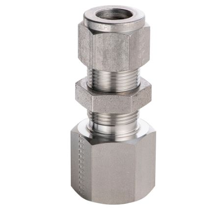 Picture for category Parker Tube Fitting, NPT Female Bulkhead Connector - A-LOK Series