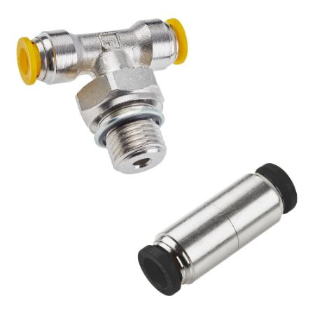 Picture for category Push-to-Connect Nickel Plated Instant Fittings - Prestolok PLP Metal