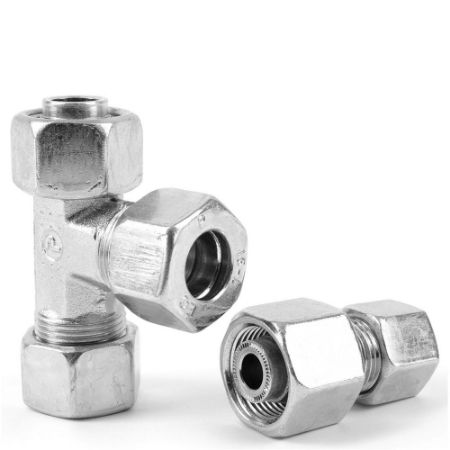 Picture for category Ermeto DIN tube to tube swivel high pressure hydraulic tube fittings