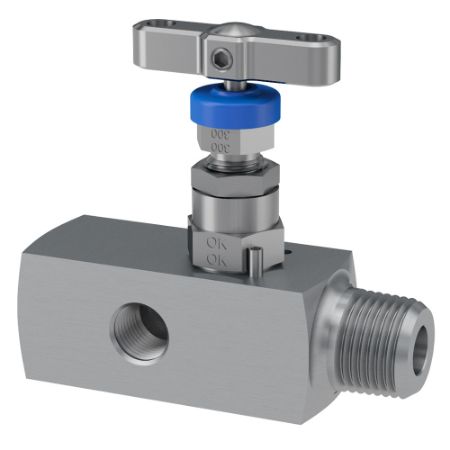 Picture for category Gauge Valves with Single Vent Port, Needle Pattern – H Series