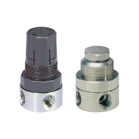 Picture for category Stainless Steel FRL System Miniature Air Pressure Regulators -  PR354/PR364 Series