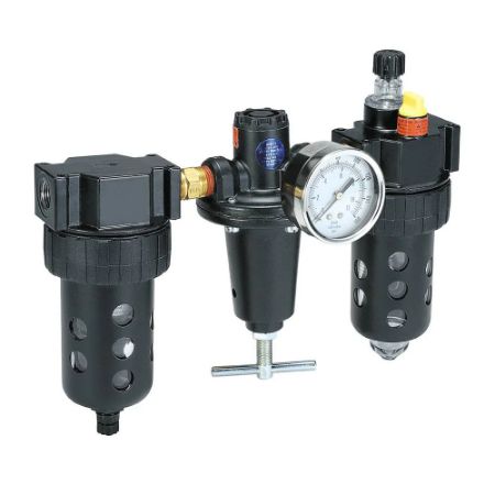 Picture for category Compressed Air Filter / Regulator / Lubricator (FRL) Combinations